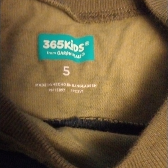 ๐๐BOYS 365KIDS FROM GARANIMALS CAMO/NAVY BLUE SHORT SLEEVE SHORT SET๐๐ - Picture 5 of 5